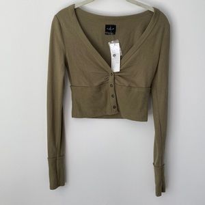 Urban Outfitters Out From Under green cardigan in Small. NWT. Never worn.
